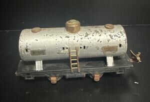 Prewar Lionel O Gauge Lionel Lines #804 Tanker Car Steel Vintage Missing Coupler